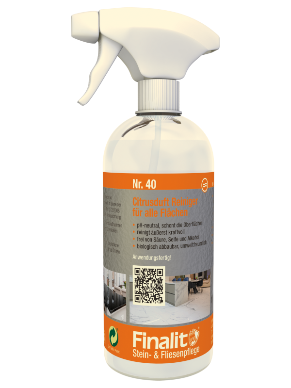 Finalit No. 40 Citrus Scent Cleaner spray bottle (pH neutral)